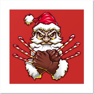 Santa Claws Posters and Art